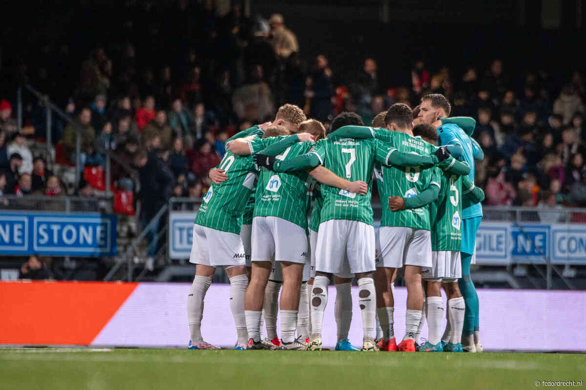 FC Dordrecht ontvangt Jong AZ voor eerste thuiswedstrijd van 2025