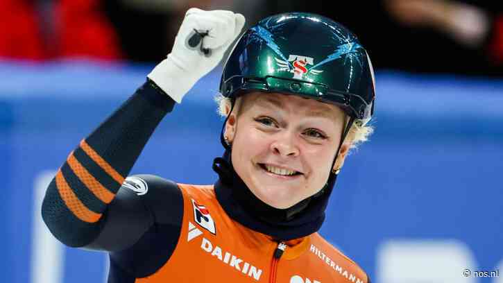 Titelverdediger Velzeboer slaat 500 meter over op EK shorttrack vanwege knieklachten