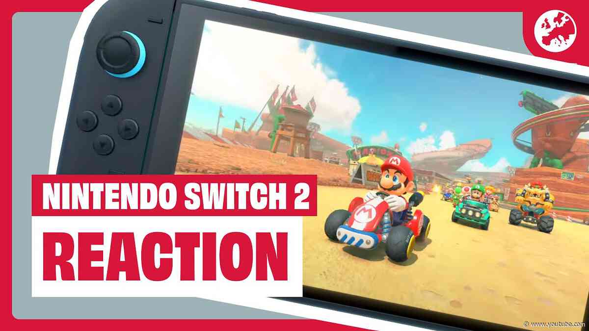 Nintendo Switch 2 Instant Reactions - THE SWITCH 2 REVEAL TRAILER IS HERE!