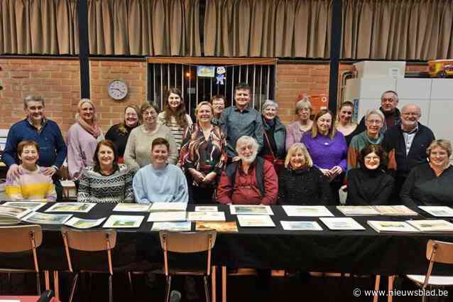 Cursisten aquarel zwaaien af met tentoonstelling