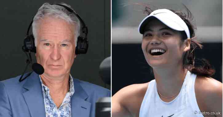 John McEnroe makes prediction ahead of Emma Raducanu vs Iga Swiatek clash