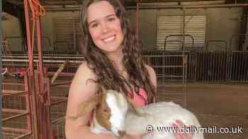 Texas cheerleader, 17, banned from caring for her own pets after 'poisoning rival's show goat'