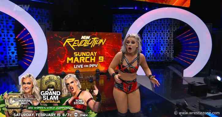 Toni Storm: Earning Title Match At AEW Grand Slam Australia Is The Biggest Deal Of My Life