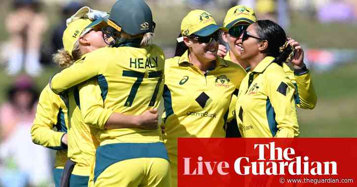 Australia beat England by 86 runs: third Women’s Ashes one-day cricket international – as it happened