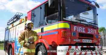 Crews tackle lorry fire after smoke seen coming from it on M62 in Warrington