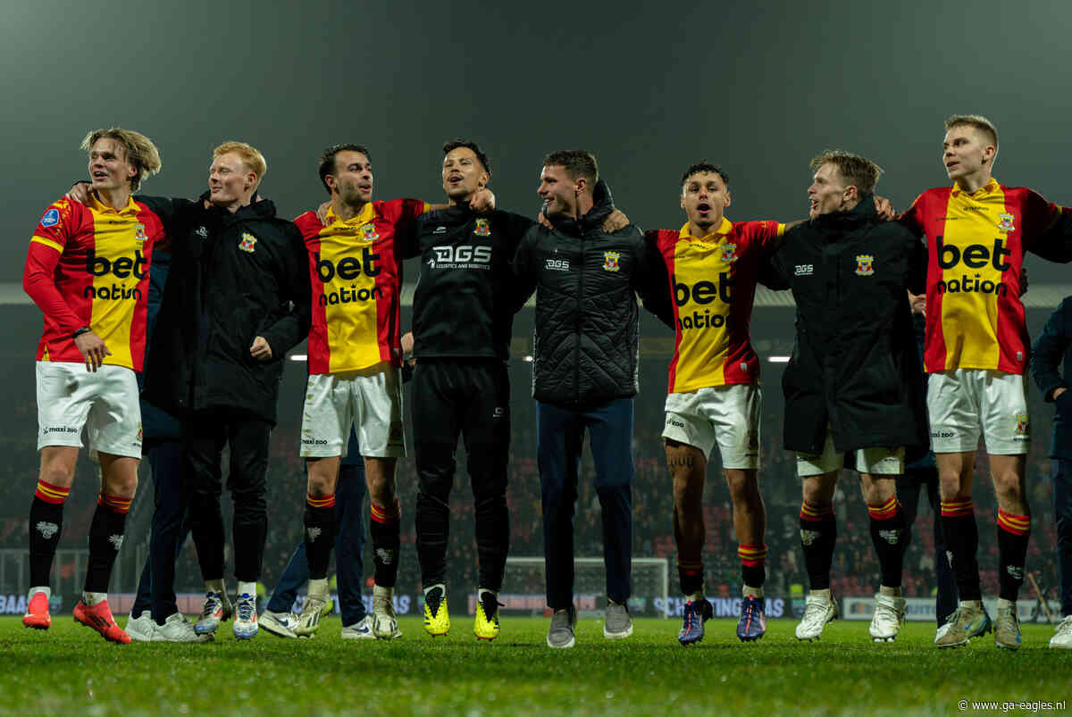 Go Ahead Eagles loot VV Noordwijk in kwartfinale TOTO KNVB Beker