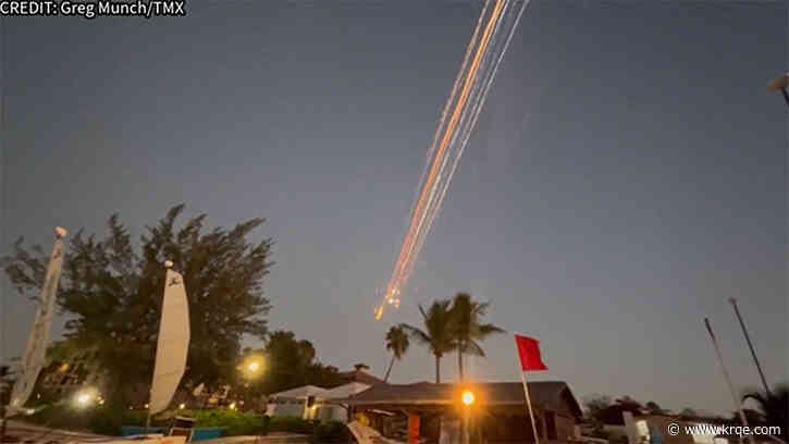 'Doesn’t look real': SpaceX Starship explosion sends debris streaking across sky, video shows