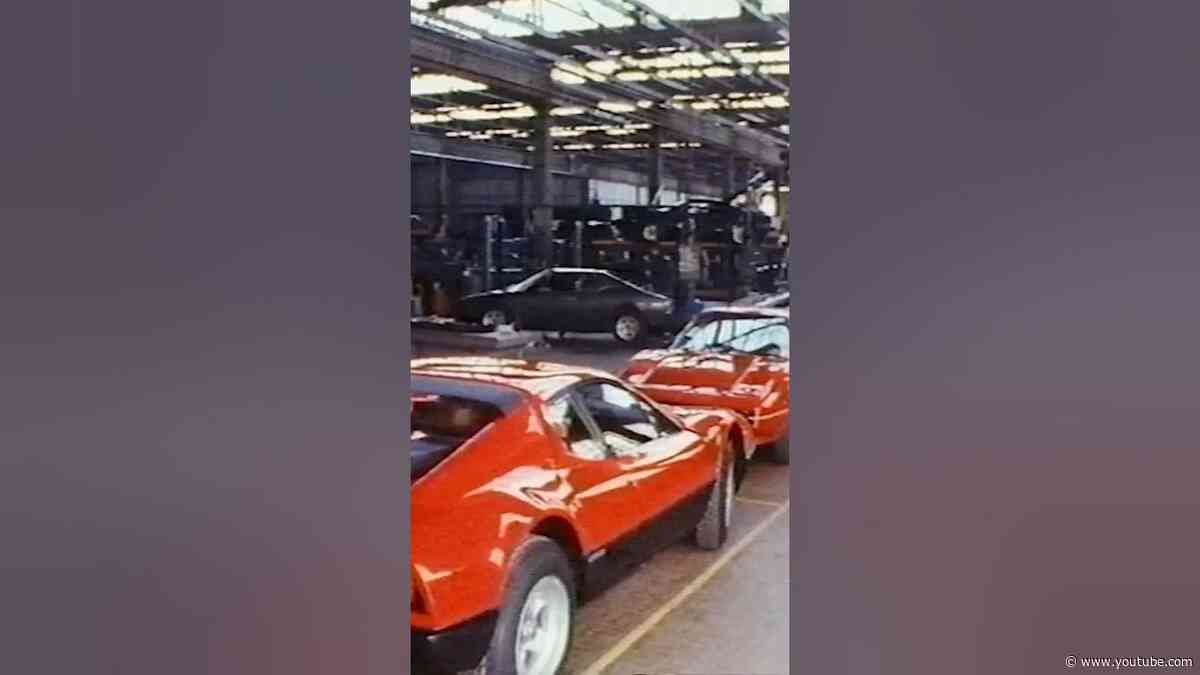 A look at the Ferrari factory. Can you tell which year this was?#MuseiFerrari #Ferrari #Maranello