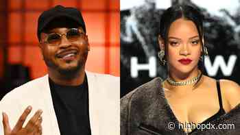 Carmelo Anthony Finally Explains Viral Rihanna 'Risk It All' Photo: 'Had To Clear This Up'