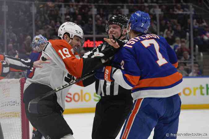 NHL suspends Islanders forward Maxim Tsyplakov three games for illegal check