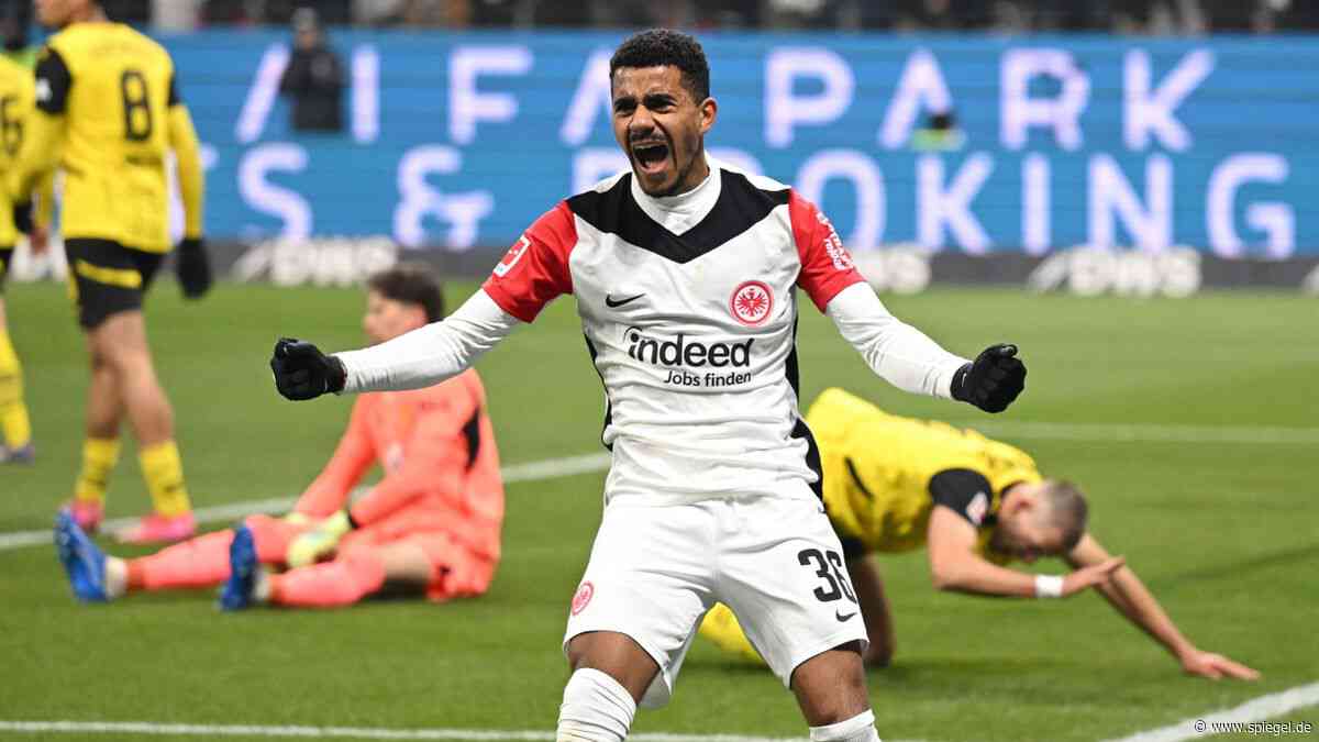 Bundesliga: Eintracht Frankfurt schießt Borussia Dortmund tiefer in die Krise