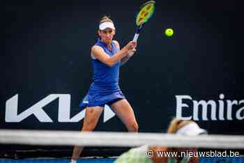 Geen nieuwe dubbeltitel: Elise Mertens kan zich op Australian Open niet plaatsen voor derde ronde in dubbelspel