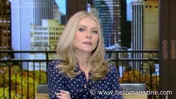 Kelly Ripa breaks down in tears during Live over waning health of 'fourth kid'