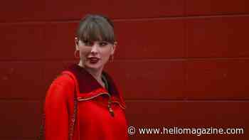 Taylor Swift rocks plaid coat as she cheers on Travis Kelce for AFC game