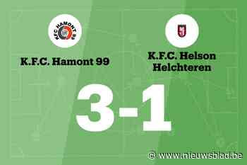 KFC Hamont 99 B wint duel tegen Helson B