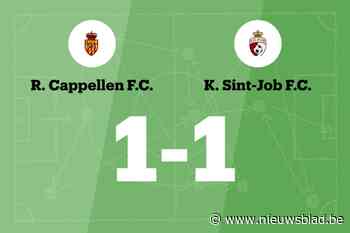 Cappellen B en Sint-Job B delen de punten