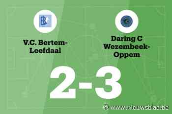 Wezembeek-Oppem wint uit van Bertem-Leefdaal B