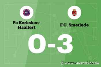 FC Kerksken-Haaltert nog steeds zonder zege na verlies tegen FC Smetlede