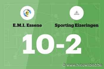 Zes opeenvolgende overwinningen voor EMI Essene na 10-2 tegen Eizeringen B