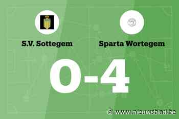 SV Zottegem B dieper in de problemen na verlies tegen Sparta Wortegem