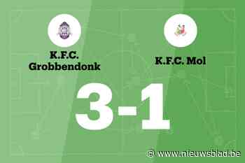 Grobbendonk wint thuis van KFC Mol