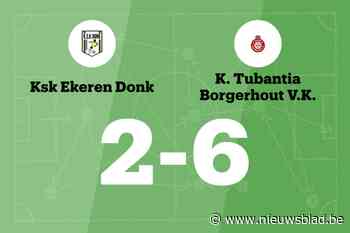 Slot maakt twee goals voor Tubantia Borgerhout in wedstrijd tegen Ekeren Donk B