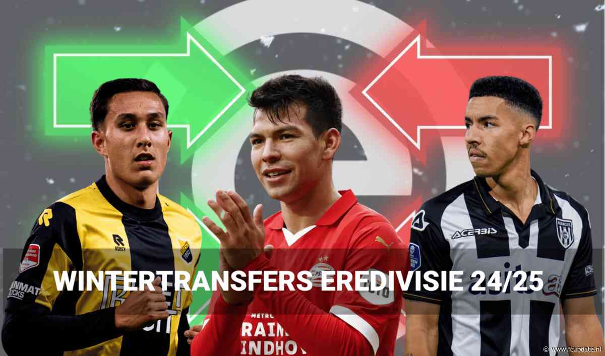 Overzicht wintertransfers Eredivisie 2024/25: FC Groningen laat middenvelder naar België vertrekken