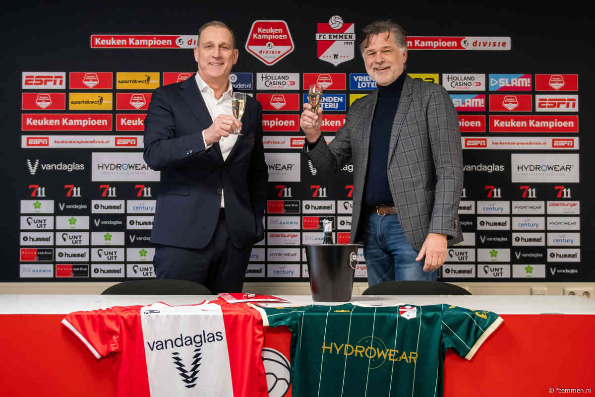 NAM verlengt stadionsponsorschap FC Emmen 