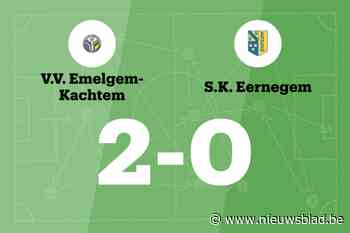 VV Emelgem-Kachtem wint het duel met SK Eernegem B en beslist in de eerste helft