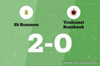 Rummen wint thuis van Bunsbeek