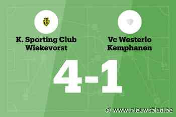 Wiekevorst wint thuis van Westerlo Kemphanen