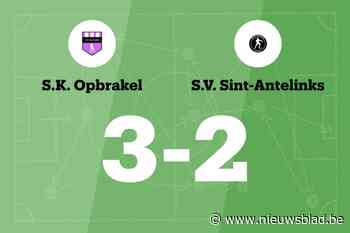 SK Opbrakel wint thuis van SV Sint-Antelinks B, mede dankzij twee treffers Van Den Driessche