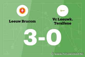 Leeuw Brucom wint duel tegen Leeuwkens Teralfene B