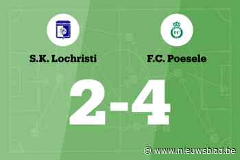 FC Poesele verslaat SK Lochristi na hattrick Van Loocke