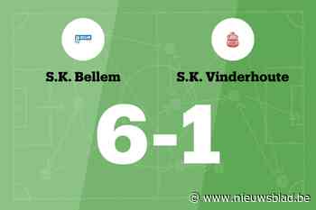 SK Bellem overklast SK Vinderhoute