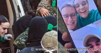 First image of British hostage reunited with her mother after Gaza ceasefire