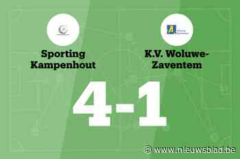 Kampenhout wint ook van Woluwe-Zaventem