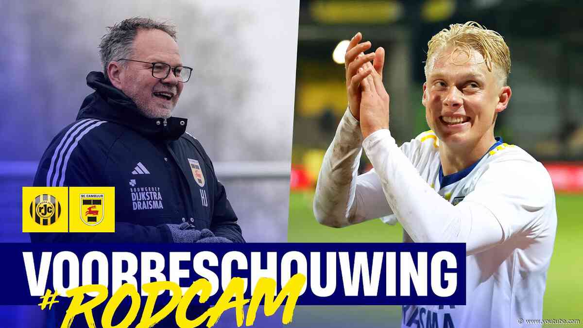 Op naar Kerkrade! 🛣 | Voorbeschouwing Roda JC - SC Cambuur ⚔️ | Henk de Jong & Thomas Poll 💬