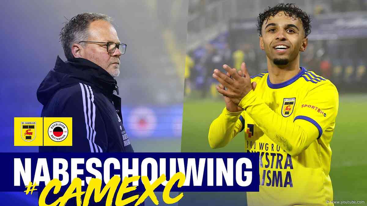 Perfecte start van het jaar! 👌 | Nabeschouwing SC Cambuur - Excelsior ⚔️ | De Jong & Souren 💬