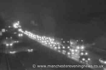 Live M6 traffic updates tonight as crash in Cheshire leaves lanes closed