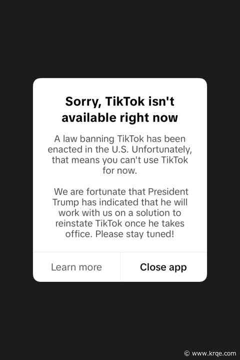 TikTok restores service for US users based on Trump's promised executive order