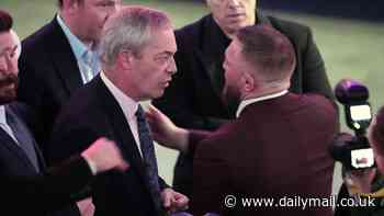 Nigel Farage risks sparking a row after posing with Conor McGregor... but did their meeting really go as smoothly as they want us to think?