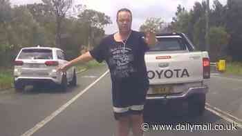 Brother comes to the rescue of his sister - as strange man does the unthinkable on Aussie road