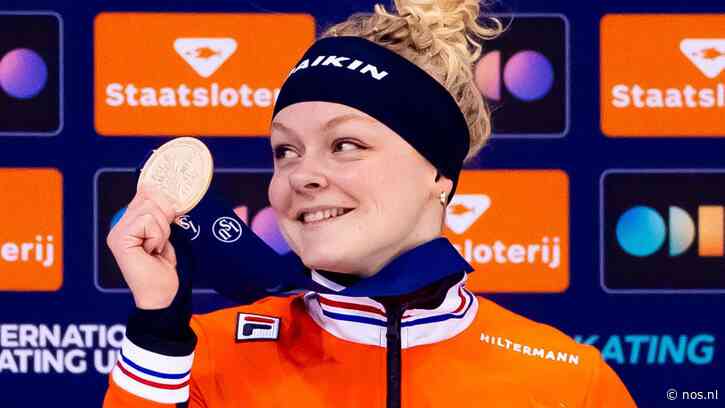 Xandra Velzeboer wint EK-goud op 1.500 meter, dubbele domper zus Michelle