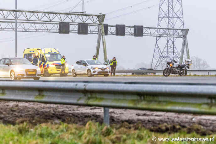 Gewonde bij ongeluk met motorrijder A2 Nieuwer Ter Aa