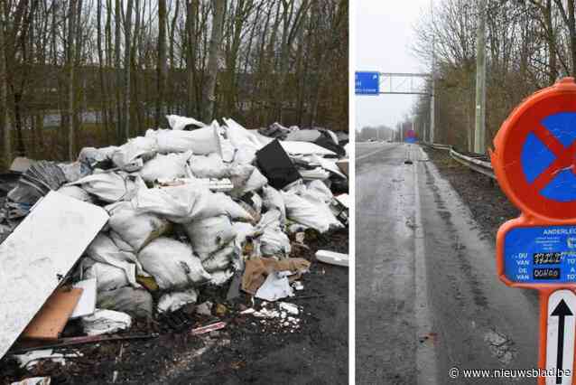 Megastort op oprit in Anderlecht eindelijk opgeruimd: veertien sluikstorters mogen zich aan gepeperde rekening verwachten