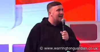 Luke Littler as you have never seen him before - rapping on TV