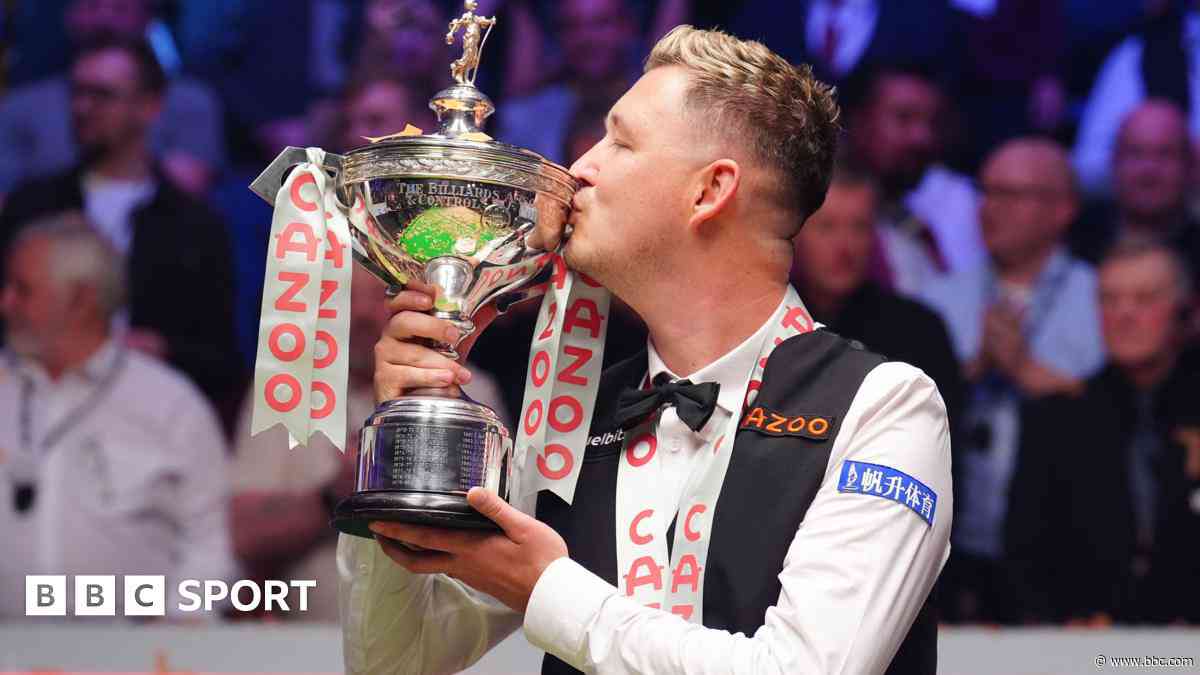 Snooker's big three tournaments to stay on BBC until 2032