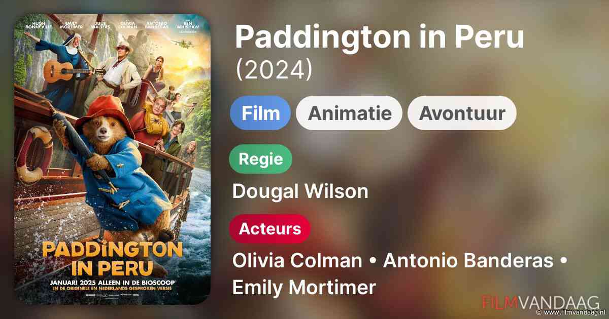 Paddington in Peru (2024, IMDb: 6.8)