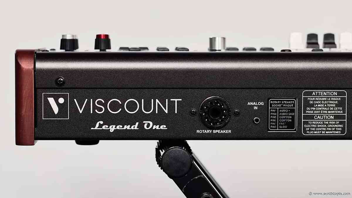 Viscount Legend One Stage Keyboard Debuts At 2025 NAMM Show